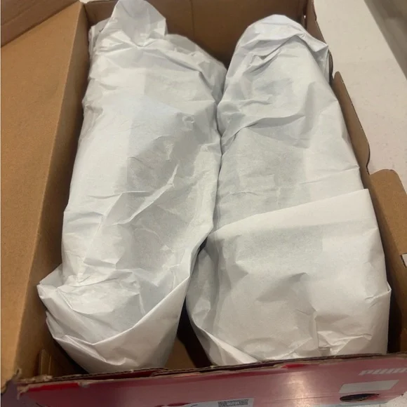 Puma Green, Black and Orange Athletic Shoes - Picture 10 of 10